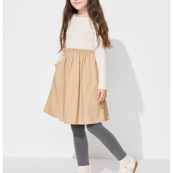 Uniqlo Other - NWT UNIQLO HEATTECH Extra Warm Black Pile Lined Leggings Girls 13/14 Winter